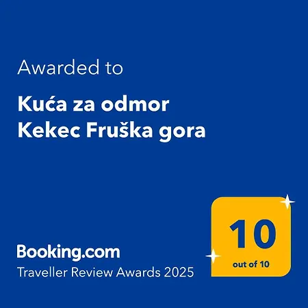 Holiday home Kuca Za Odmor Kekec Fruska Gora *